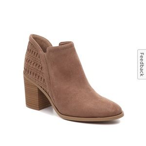 Taupe ankle bootie Madden Girl